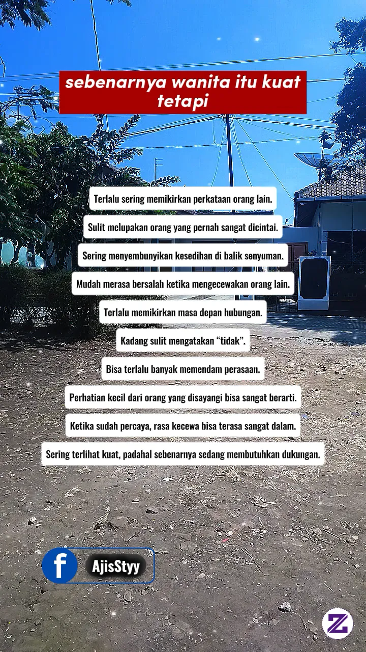 Wanita Itu Kuat,cuma...
