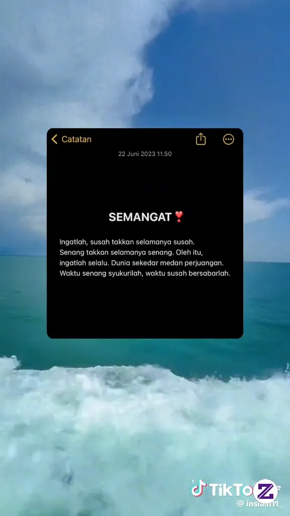 Semangat Yah ☺️ Meskipun Di Setiap Hari" Mu Penuh Dengan Rintangan🤗