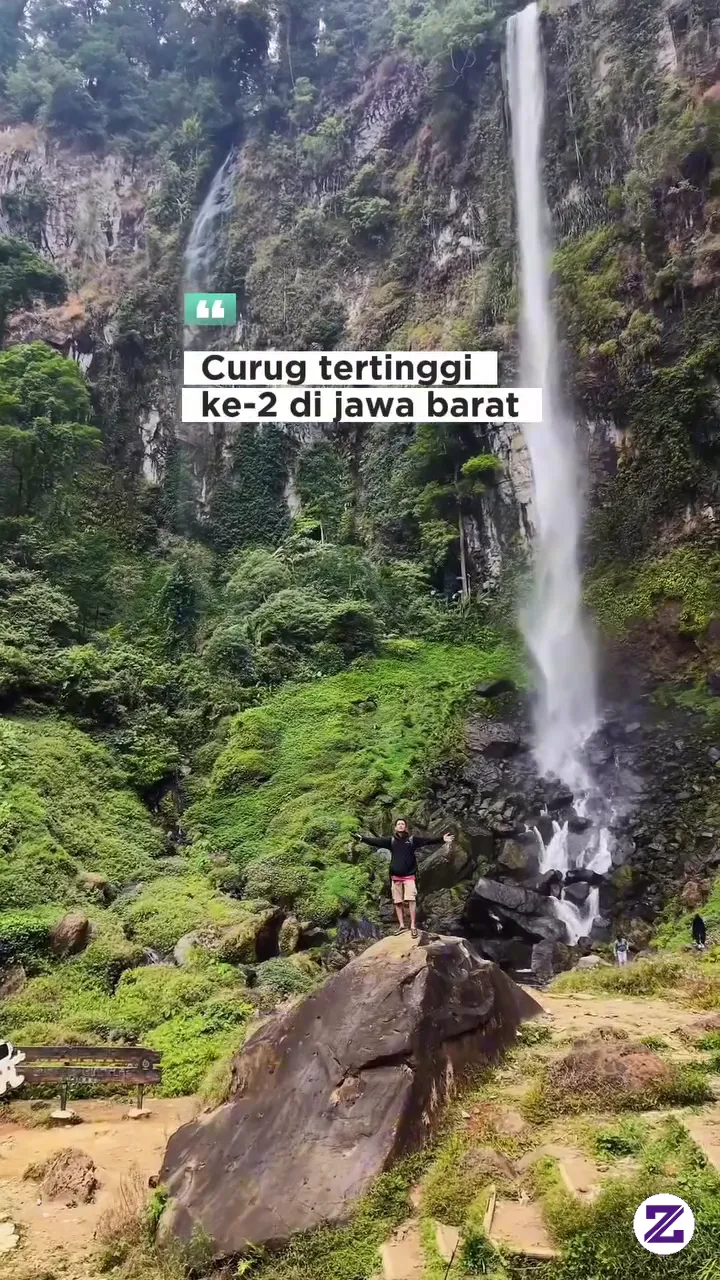 Curug Cireat Tertinggi Kedua Di Jawa Barat