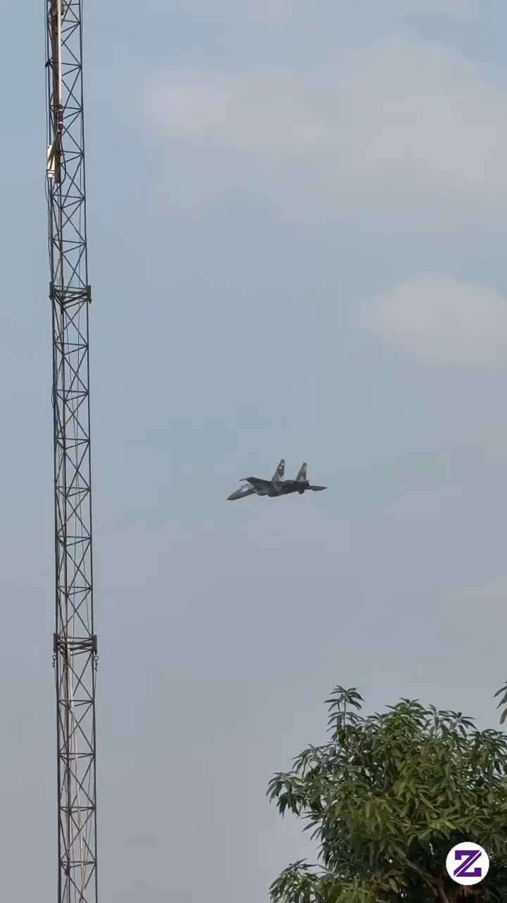 Pesawat Sukhoi Superjet TNI AU.