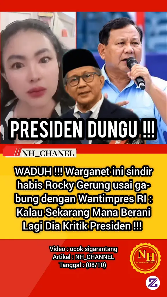 WADUH! Warganet Sindir Habis Rocky Gerung Usai Dikaitkan Dengan Wantimpres RI