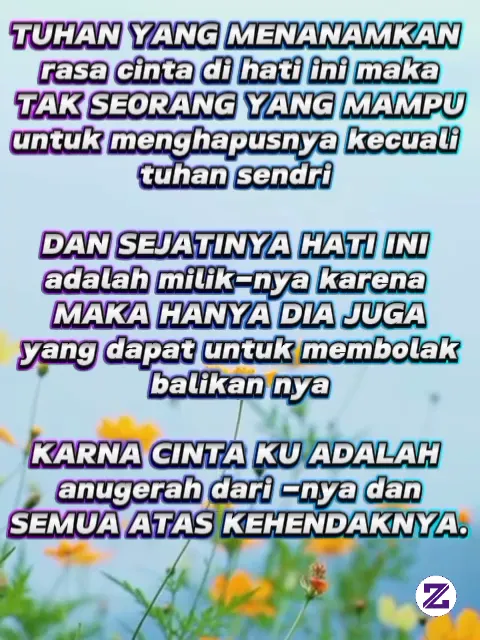 Sumua Atas Kehendaknya Dari Nya