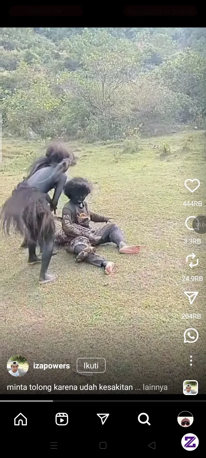 Dimakan Ular Anakoda
