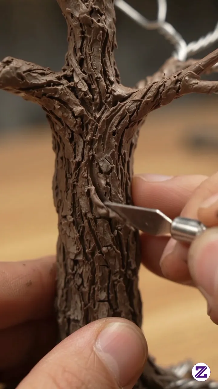 Bikin Pohon Miniatur Dari Ranting!