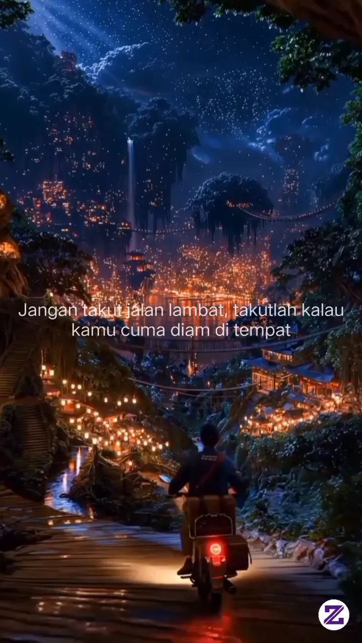 Jangan Takut Jalan Lambat, Takutlah Kalau Kamu Cuma Diam Di Tempat