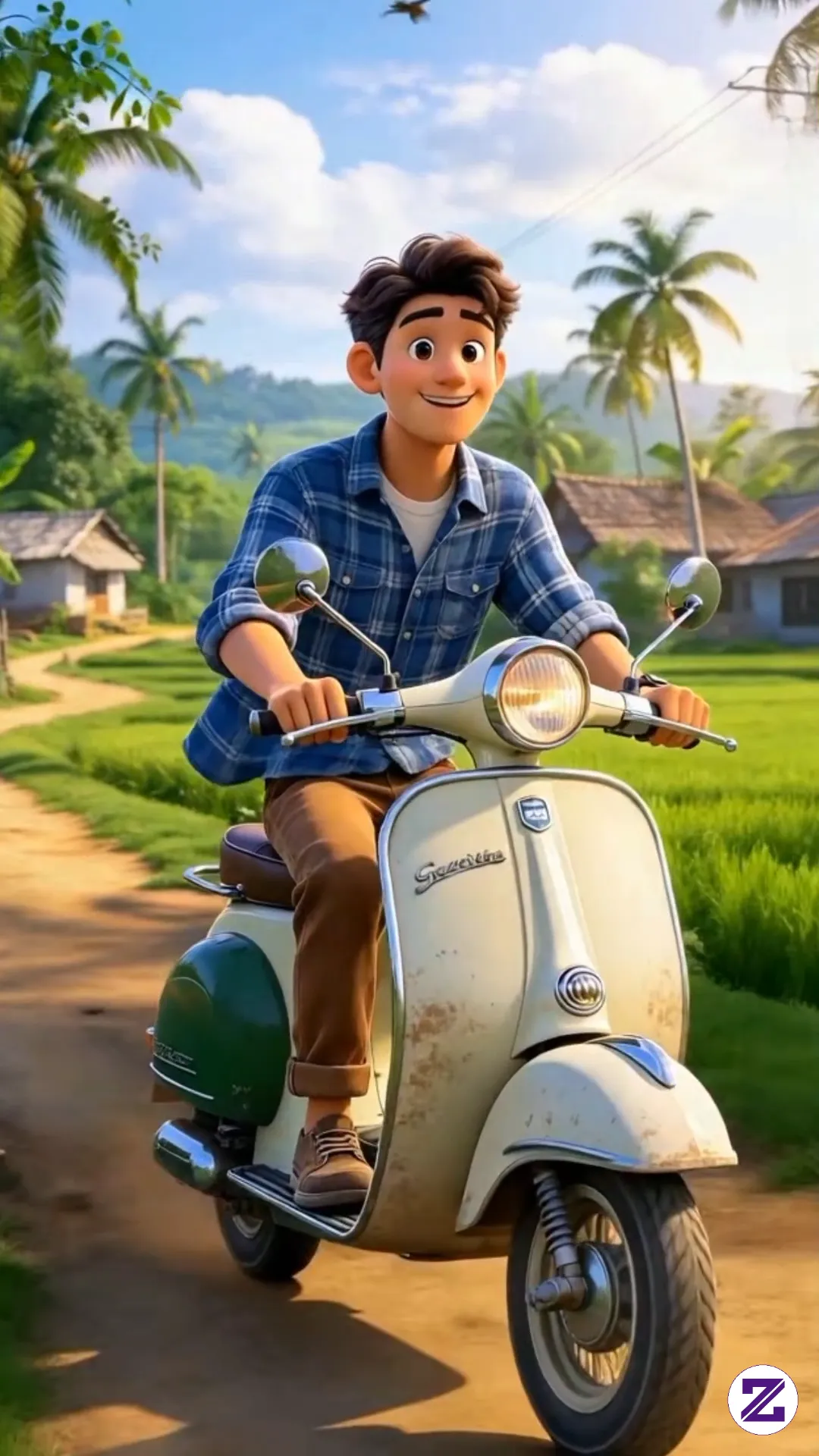 Naik Vespa