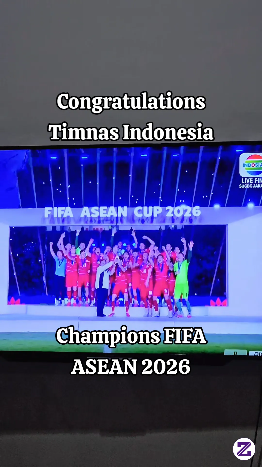 Congratulations Timnas Indonesia