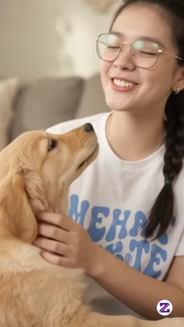 Cinta Tanpa Syarat Selalu Ada Di Sini 🐕✨ Semoga Hari Kamu Menyenangkan! ☀️