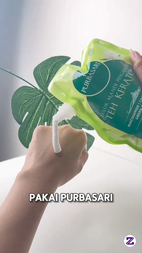 Sentuhan Purbasari Lulur Mandi Teh Keraton, Merawat Kulitku Bagai Ratu. 👸 Wangi