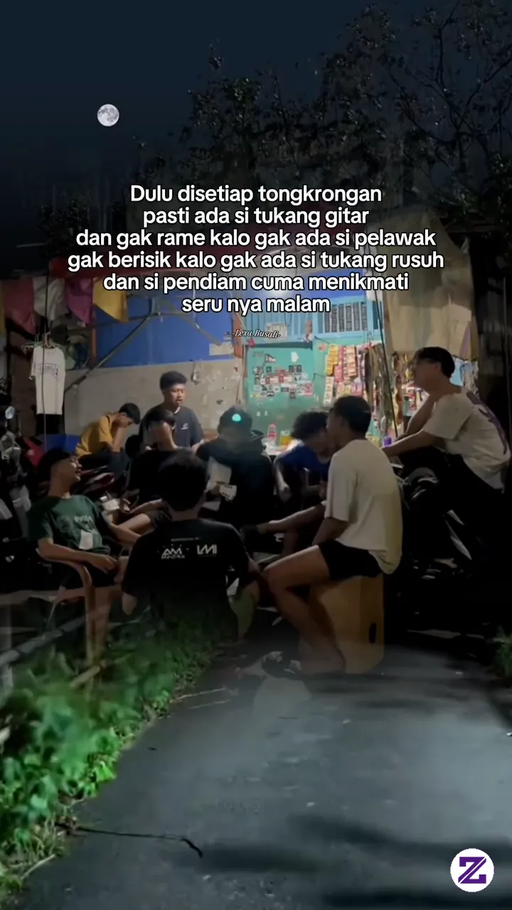 Dulu Di Setiap Tongkrongan Pasti Ada Si Tukang Gitar,,