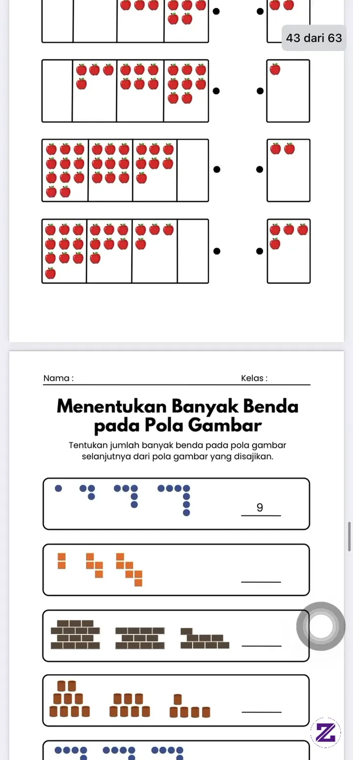 Worksheet Anak