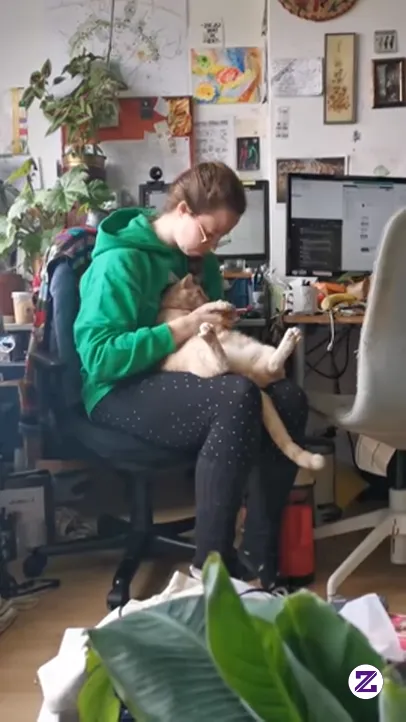 Larry The Cat Getting His Nails Trimmed (VID 20210408 123153). Selamat Menonton.
