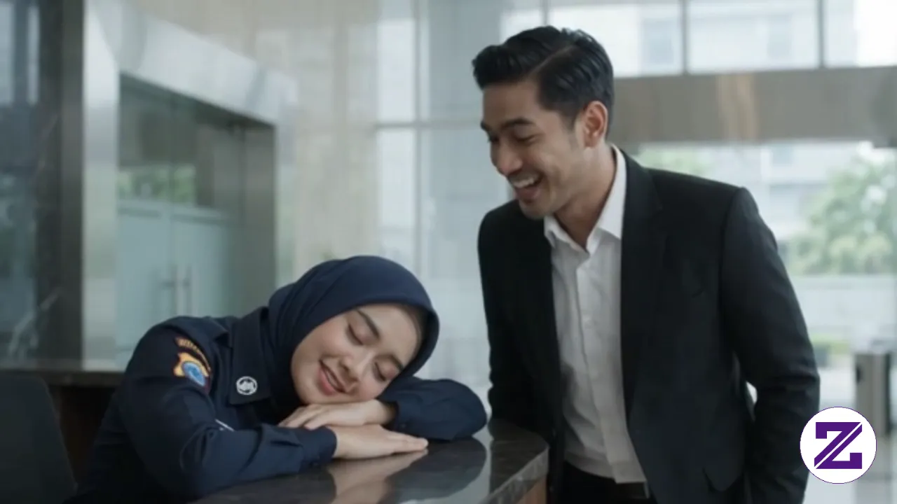 CEO GODAIN SATPAM CANTIK YANG KETIDURAN DI POS JAGA