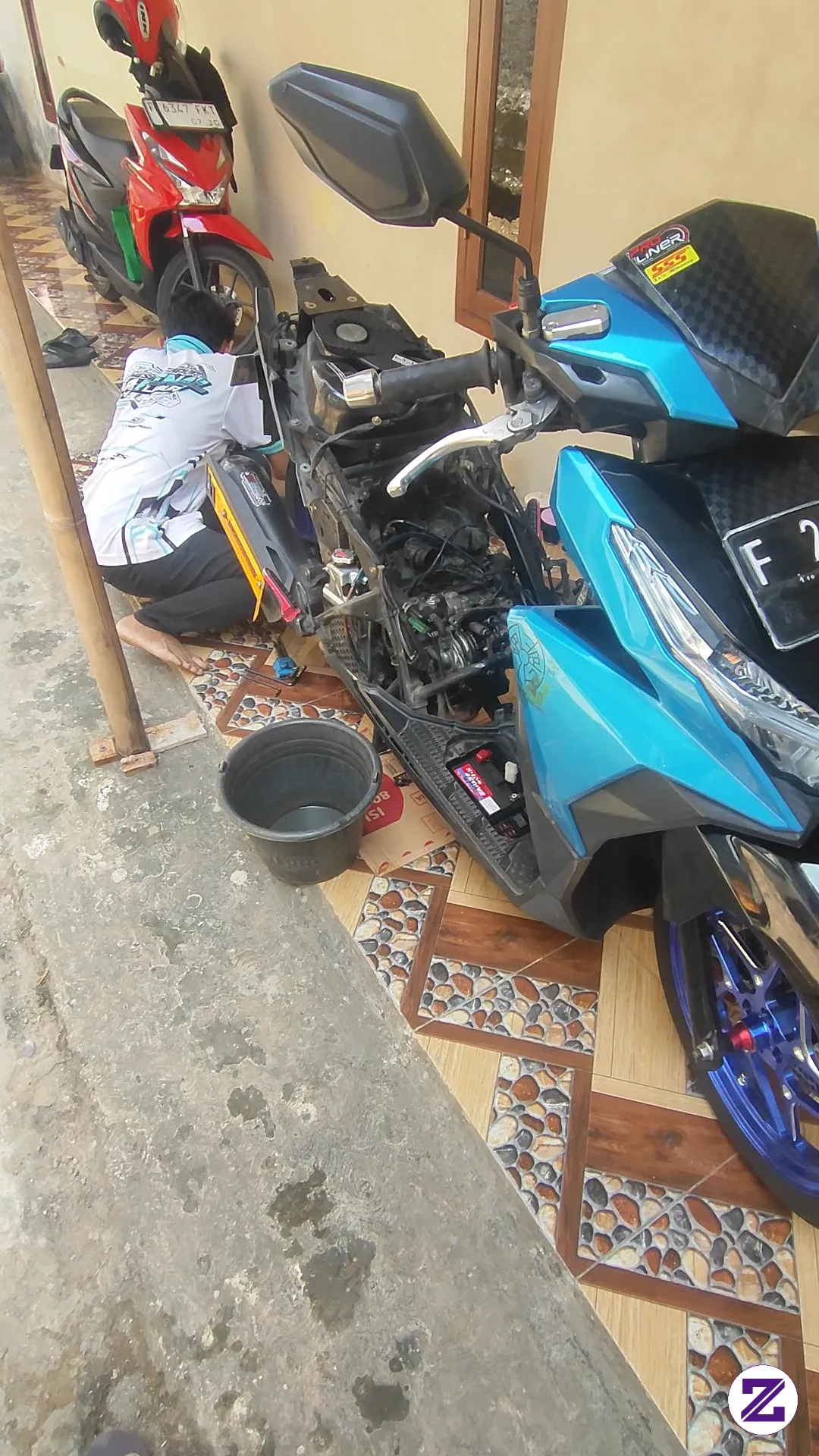 Full Service Honda Vario 150 Old