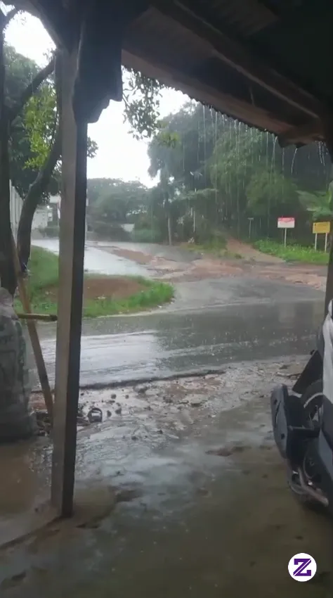 Alhamdulillah Hujan Nya Gede