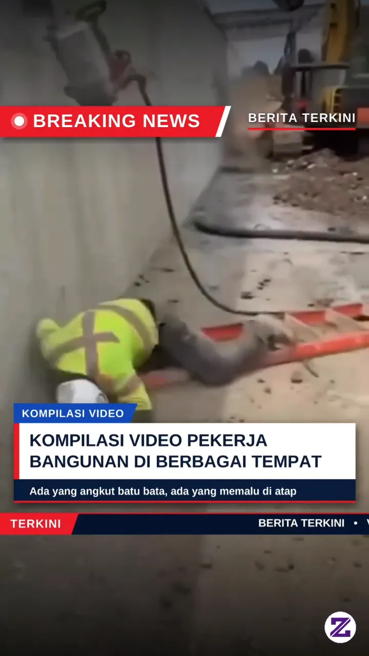 Kompilasi Video Para Pekerja Bangunan Di Berbagai Tempat