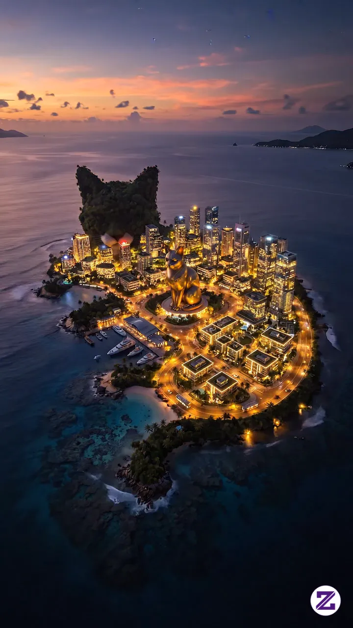 Siapa Sangka Pulau Ini Yang Tadinya Terbengkalai Ini Bisa Jadi Kota Modern
