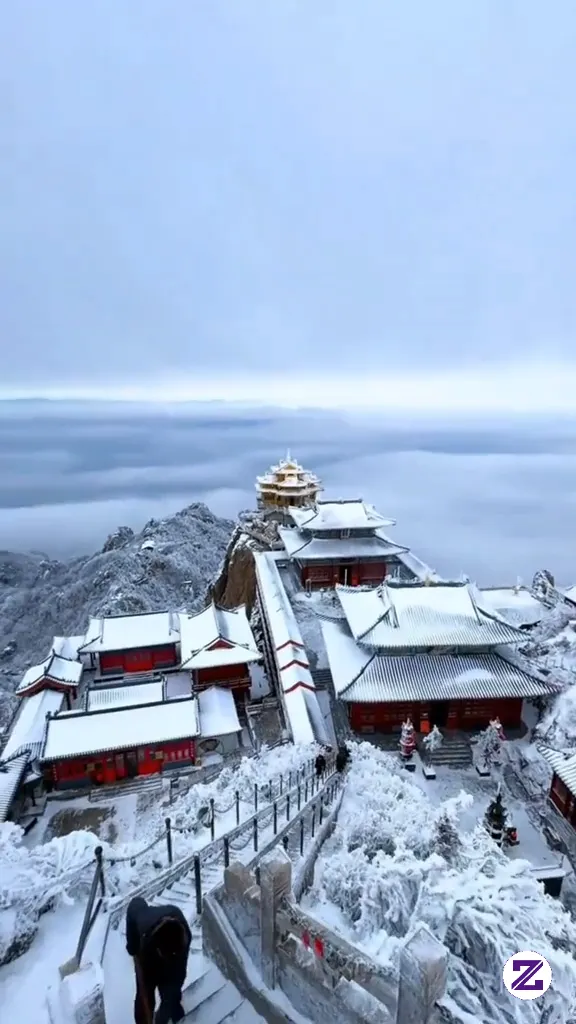 Keindahan Alam Negeri Dongeng China Di Gunung Laojun Montain
