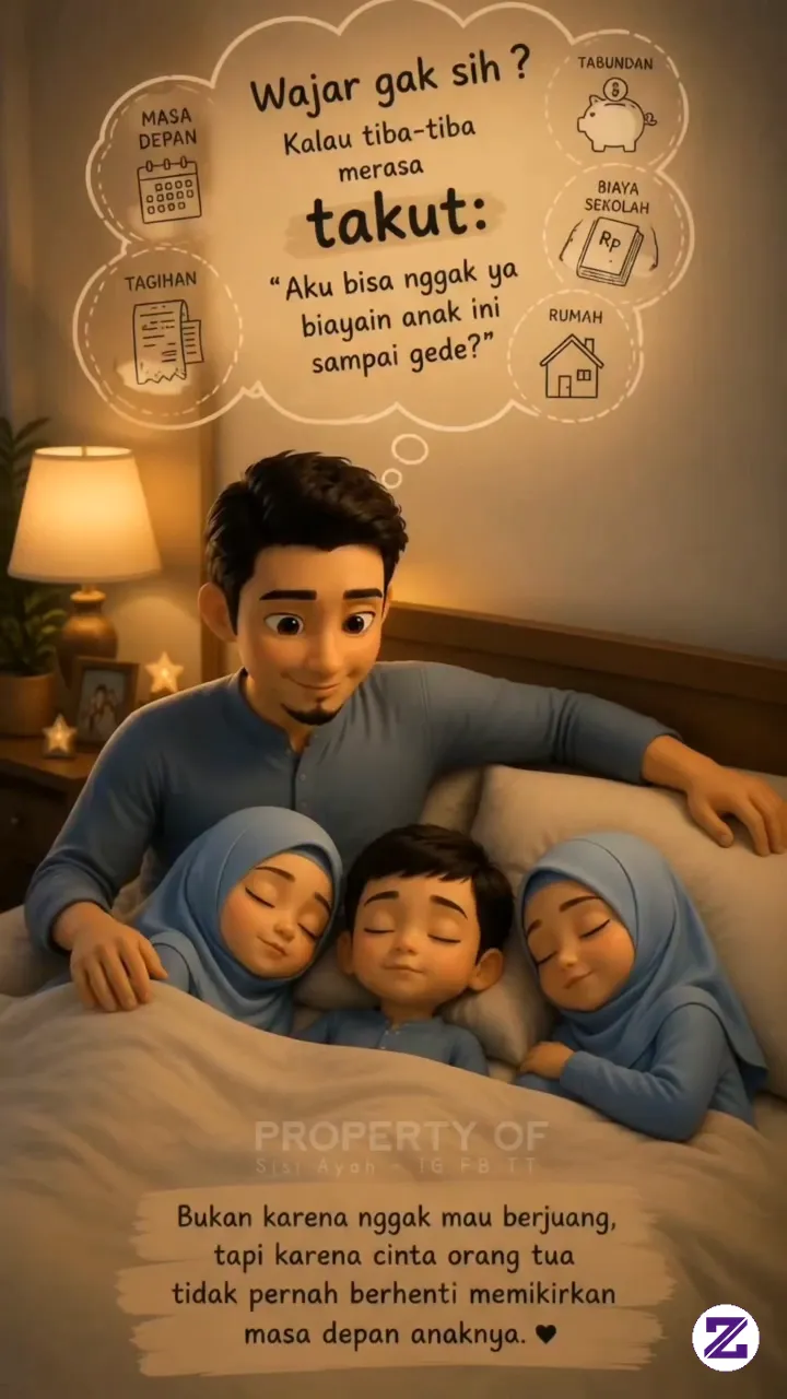 Ada Rasa Takut Yang Tidak Pernah Seorang Ayah Ceritakan...