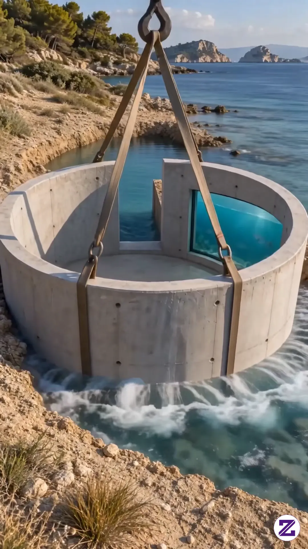 Rumah Bawah Laut Ini Cuma Ada Di AI... Atau Suatu Hari Bisa Jadi Nyata? 👀🌊