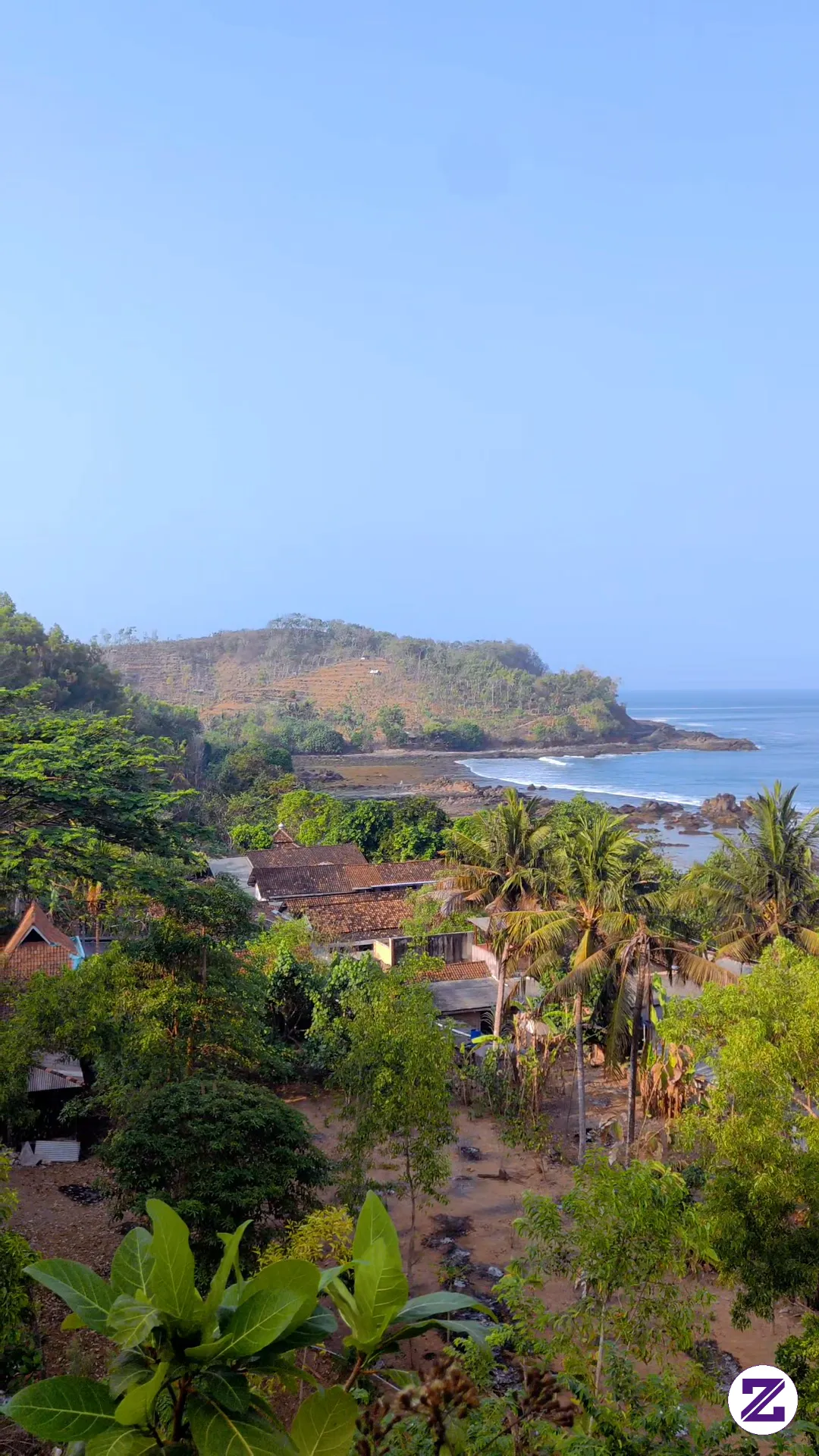 Indahnya Pantai Ini, Sejuk Dan Bersih