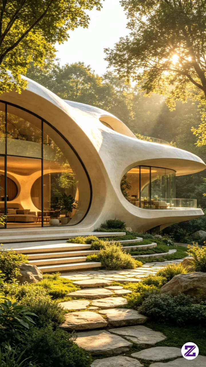 Curve Futuristic House