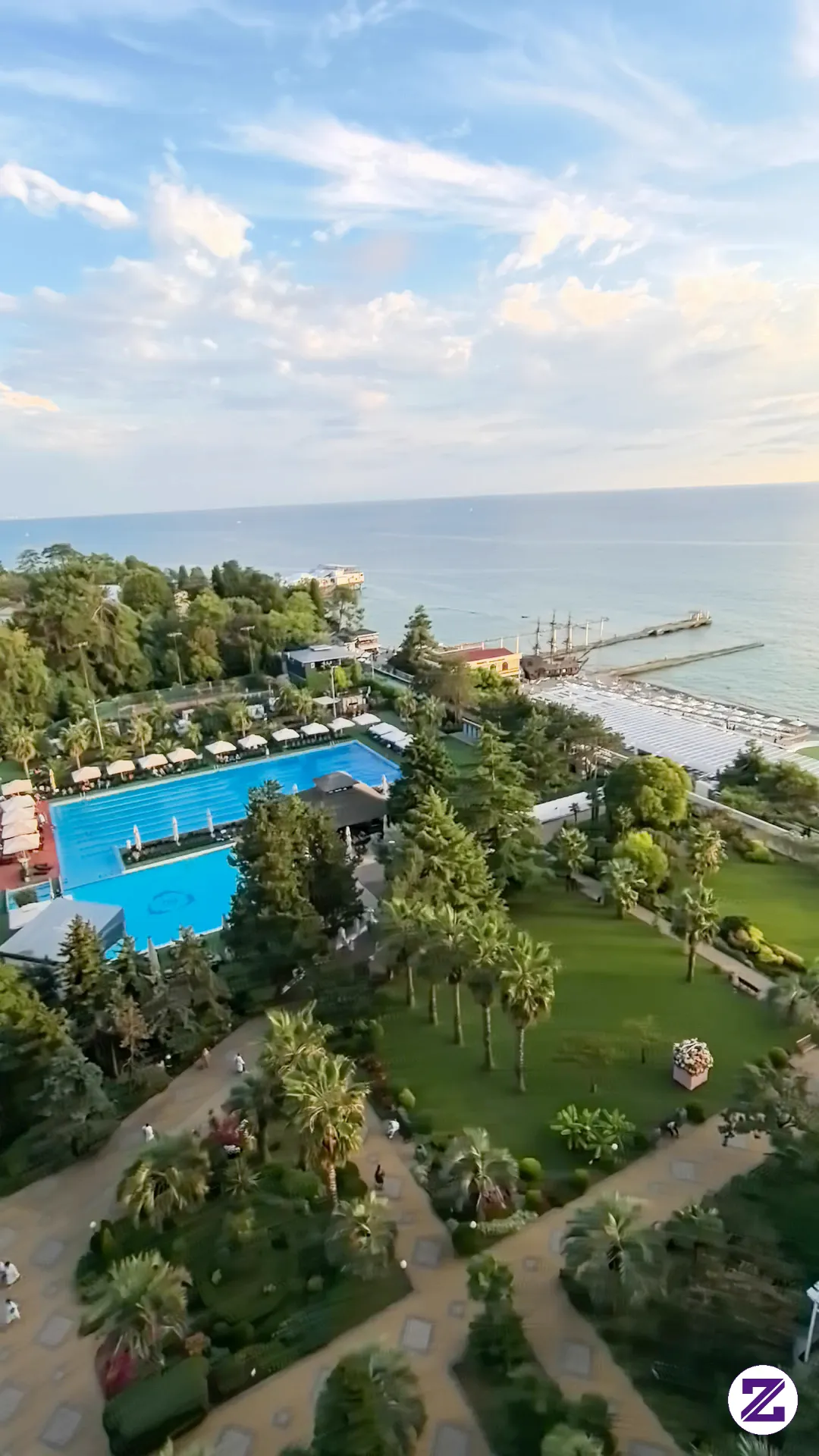 Paradise Found: Sea + Swimming Pool