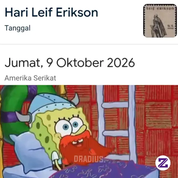 Selamat Hari Leif Eriksson😹