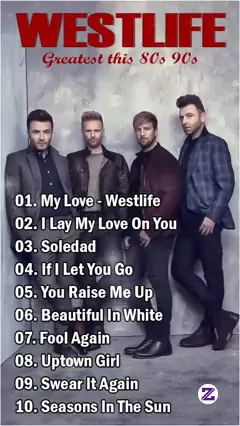 WESTLIFE "Greatest Hits 80s 90s (lagu Music Westlife Yang Terkenal Tahun 80an