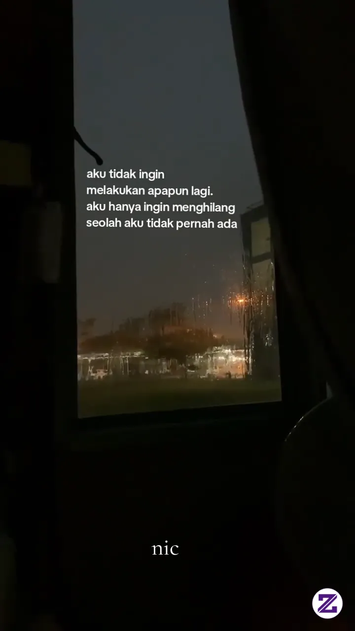 Ingin Menghilang ...