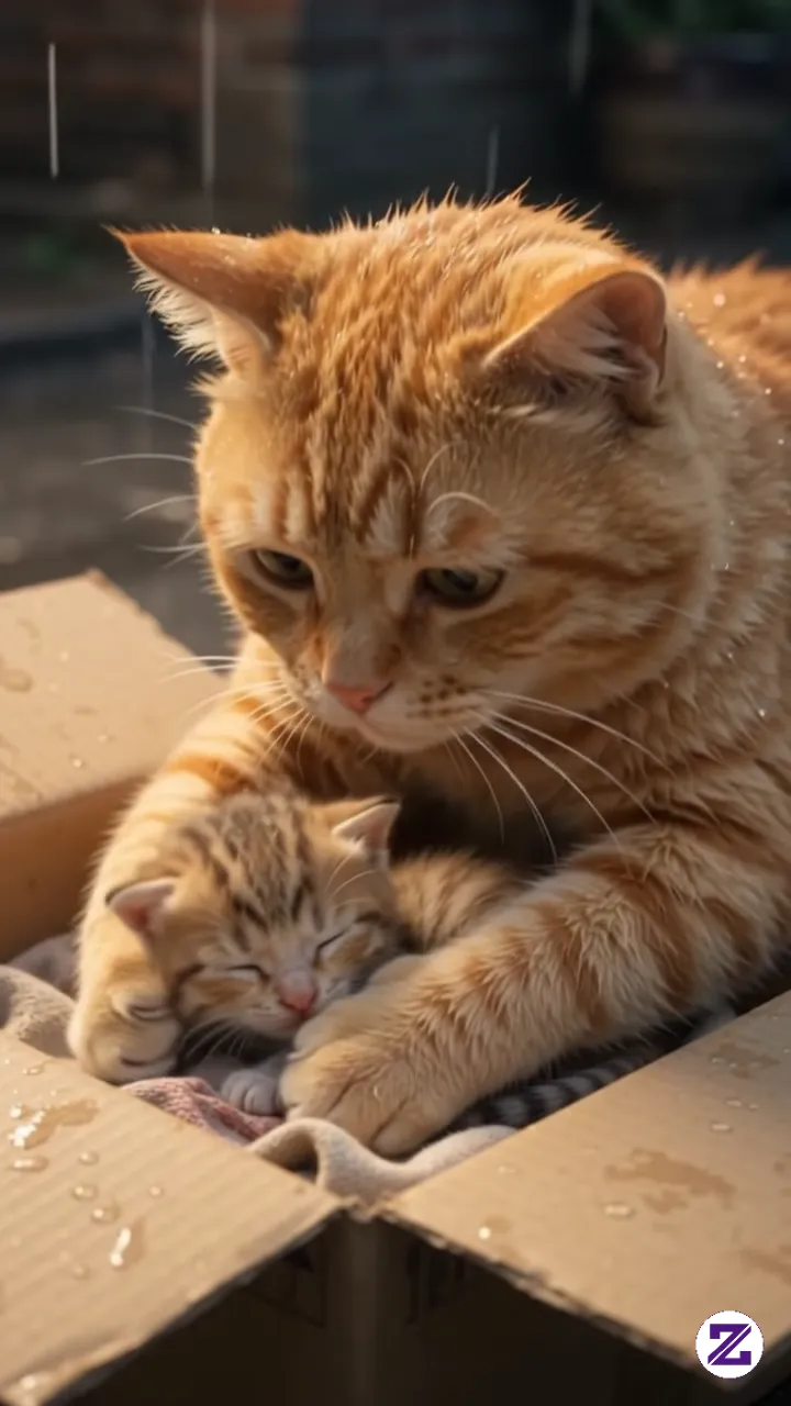 Ketika Kucing Menemukan Sesuatu Yang Tak Terduga Didalam Kardus 😱