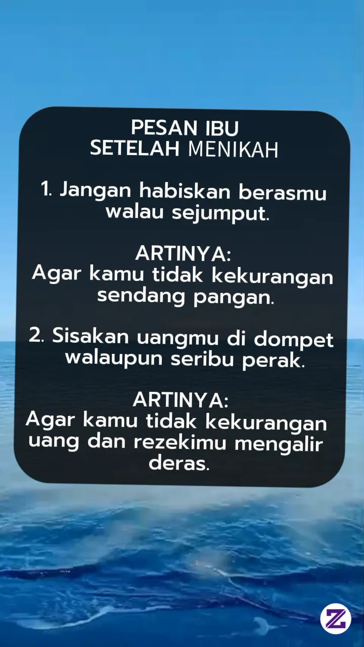 Nasehat Ibu Setelah Menikah