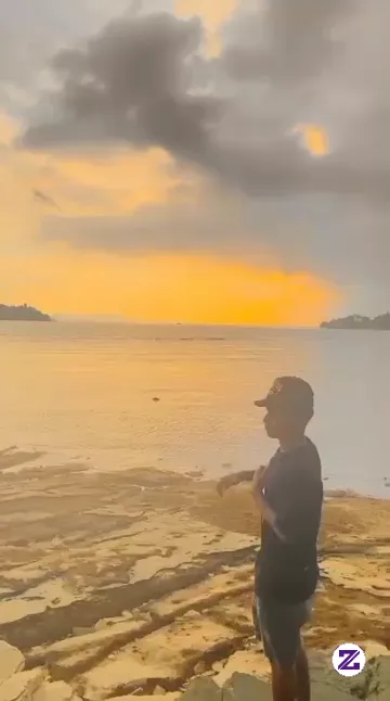 Sunset Yang Sangat Indah