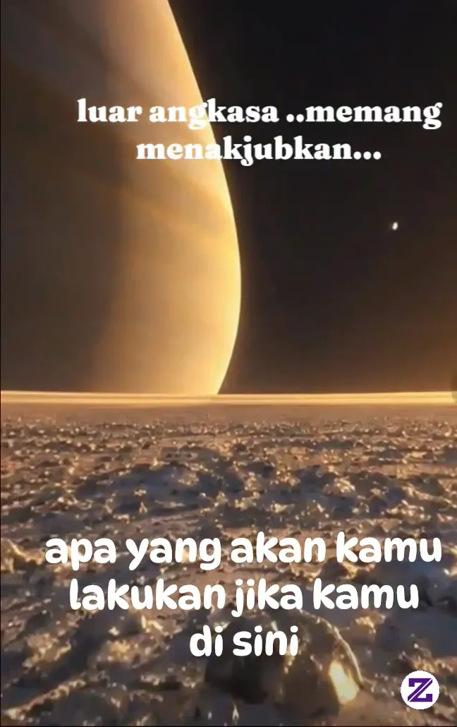 Luar Angkasa Memang Menakjubkan...