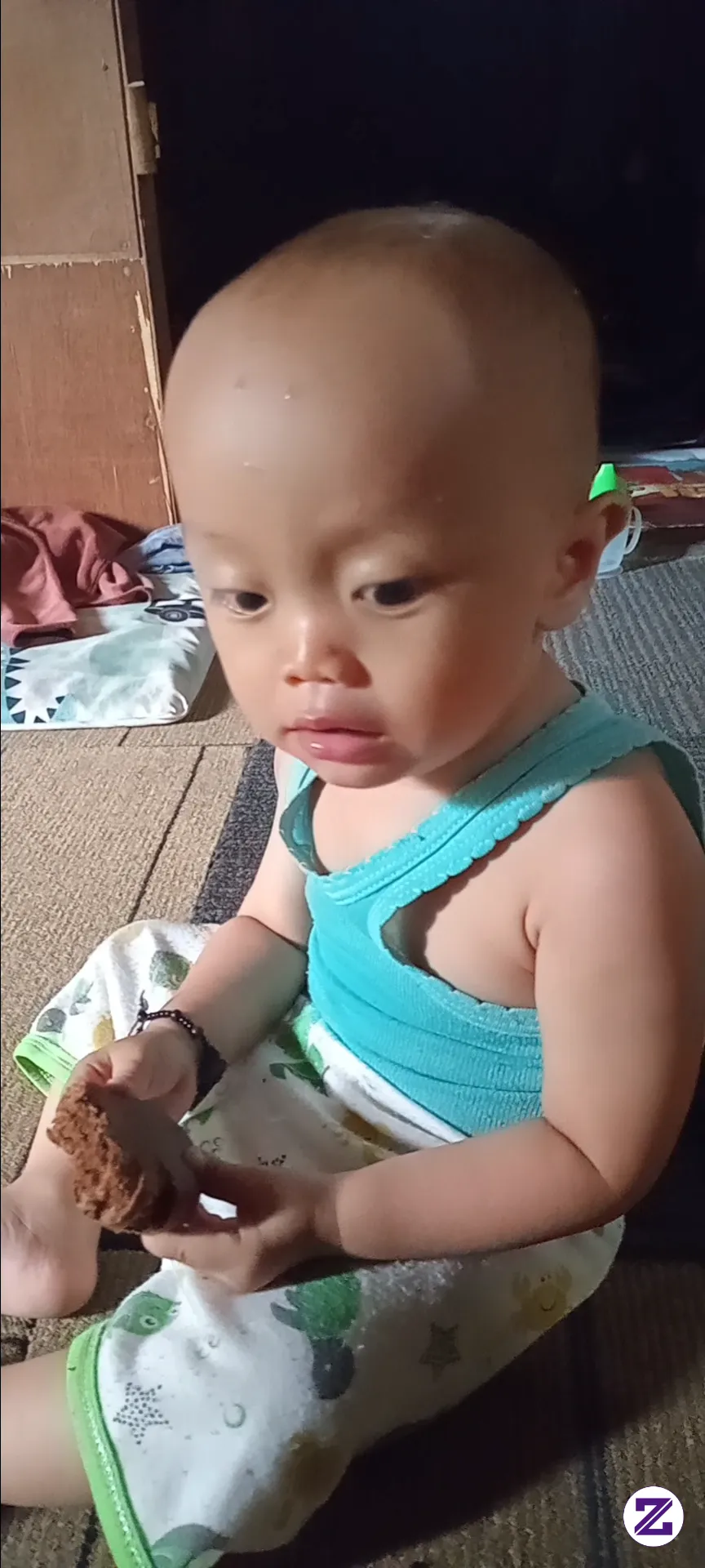 Makan Roti Coklat