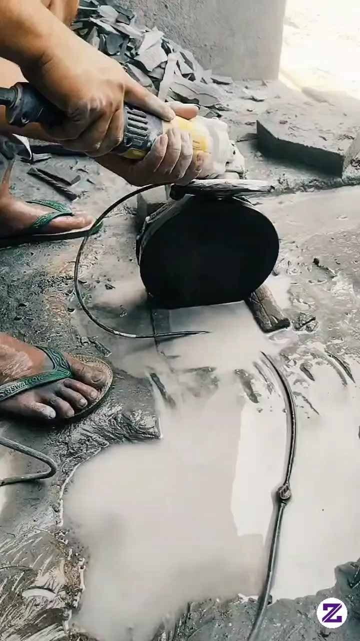 Cara Membuat Cobek Batu