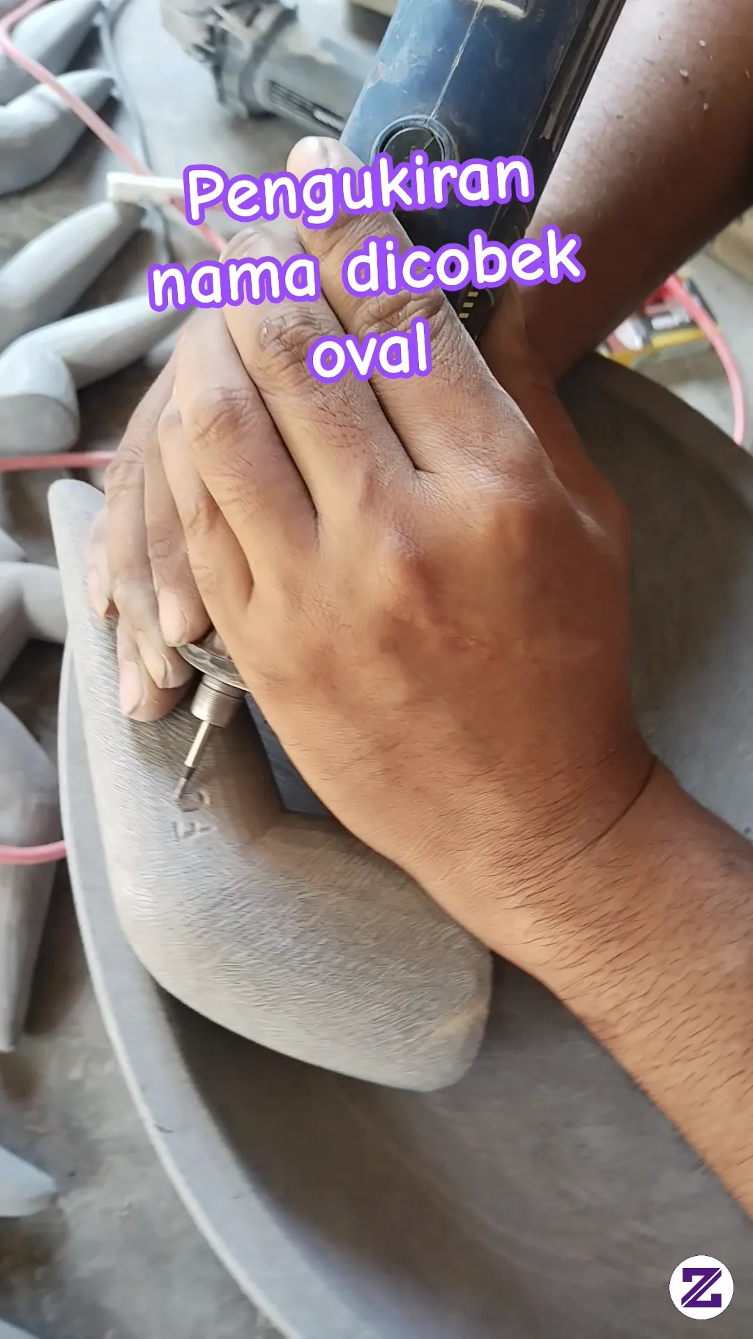 Cobek Batu Asli 100%