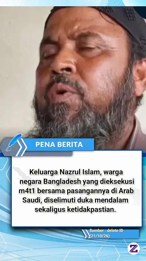 Seorang Pasangan Su Wami Istri Diekusi Mati Di Negara Arab Saudi.