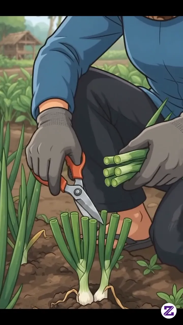 Daun Bawang Dipotong Kok Tumbuh Lagi? 😳