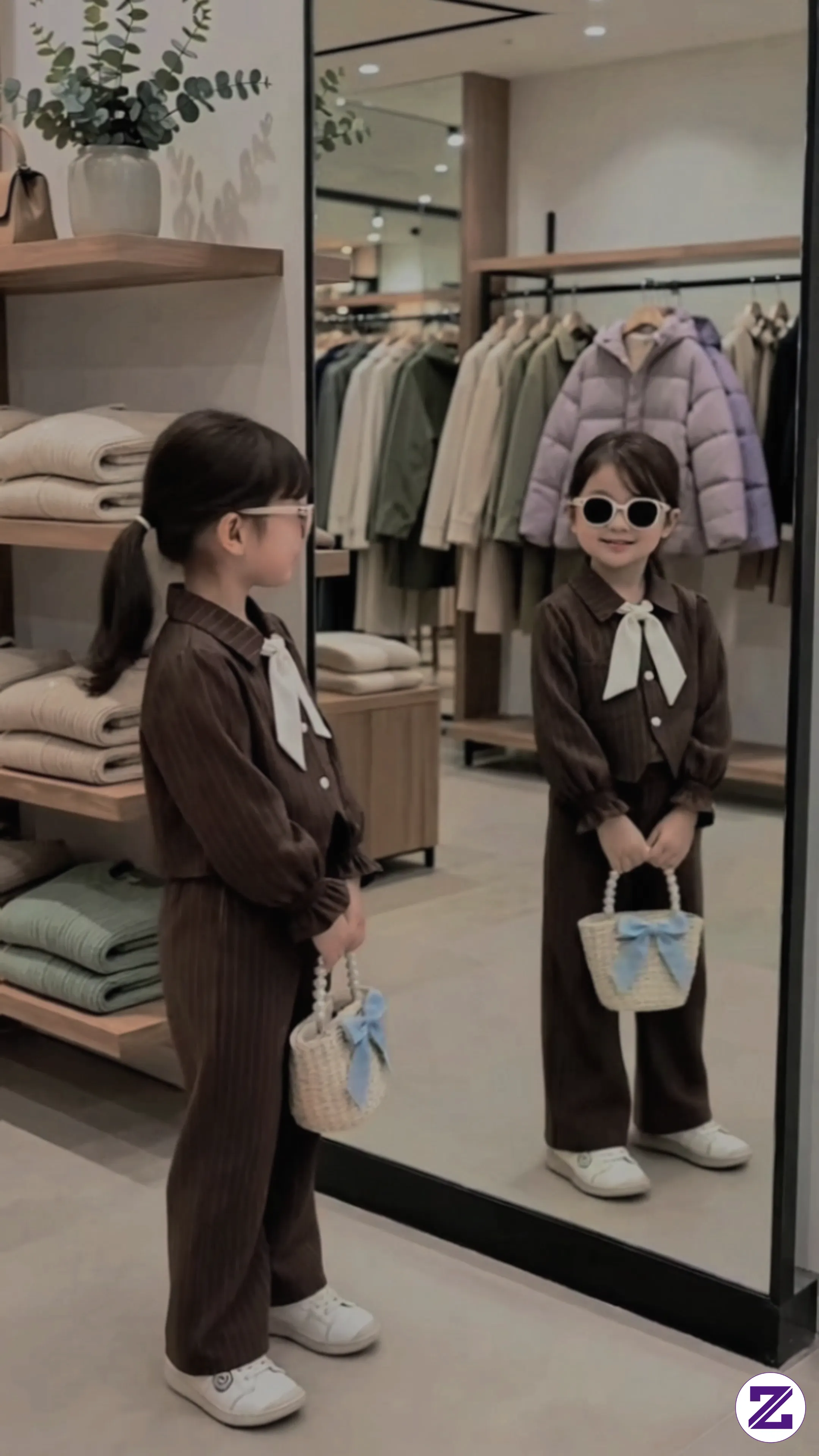 Setelan Anak Korean Style Model Terbaru Dengan Bahan Katun Stripe Semi Woll
