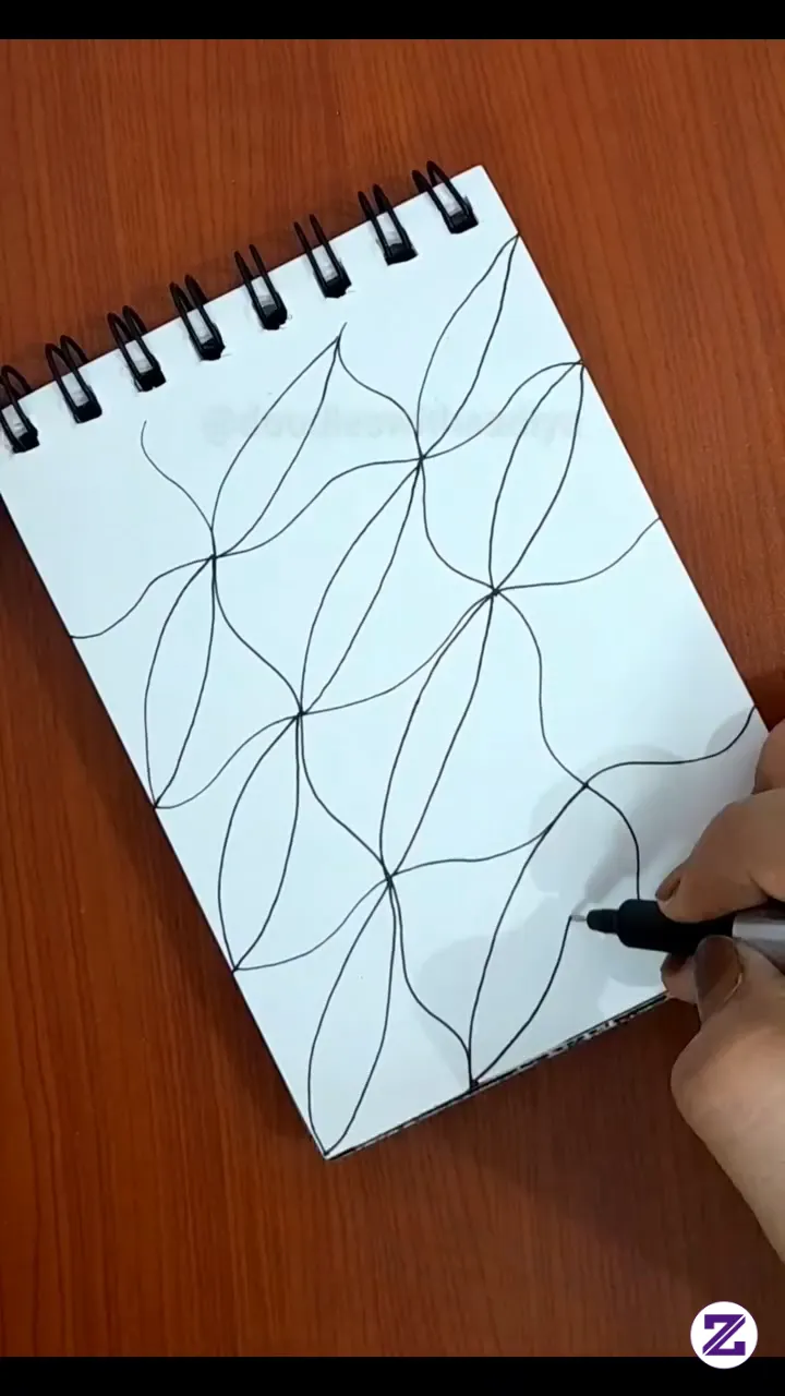 Day 1 - Easy Doodle Art Tutorial🎨