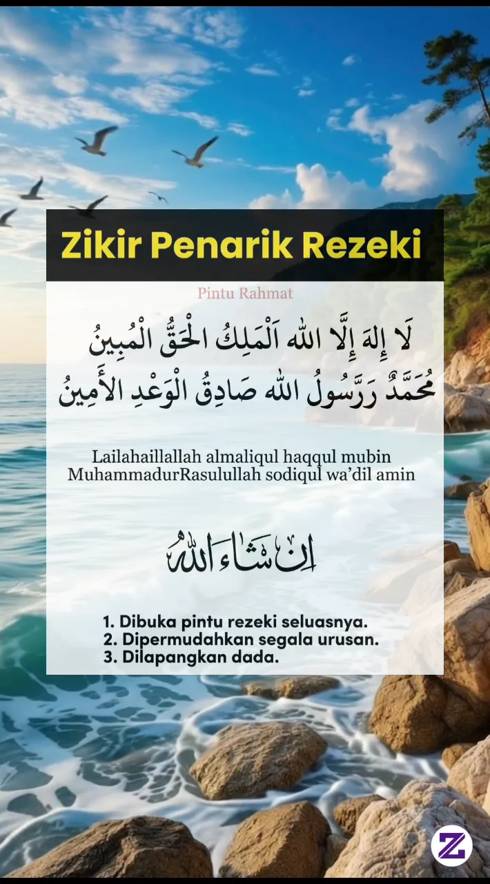 Amalan Zikir Penarik Rezeki