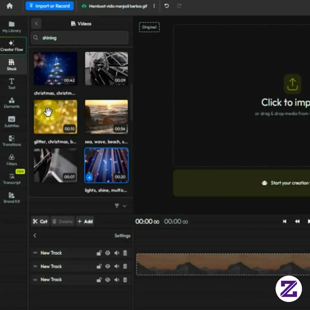 Editor Vidio Flixier
