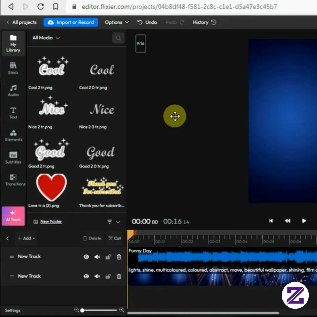 Video Editor Flixier