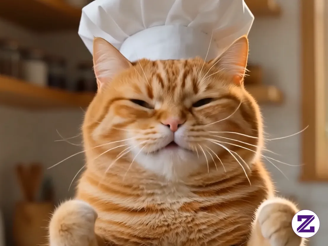 Oyen Dan Ireng Sedang Memasak 😽