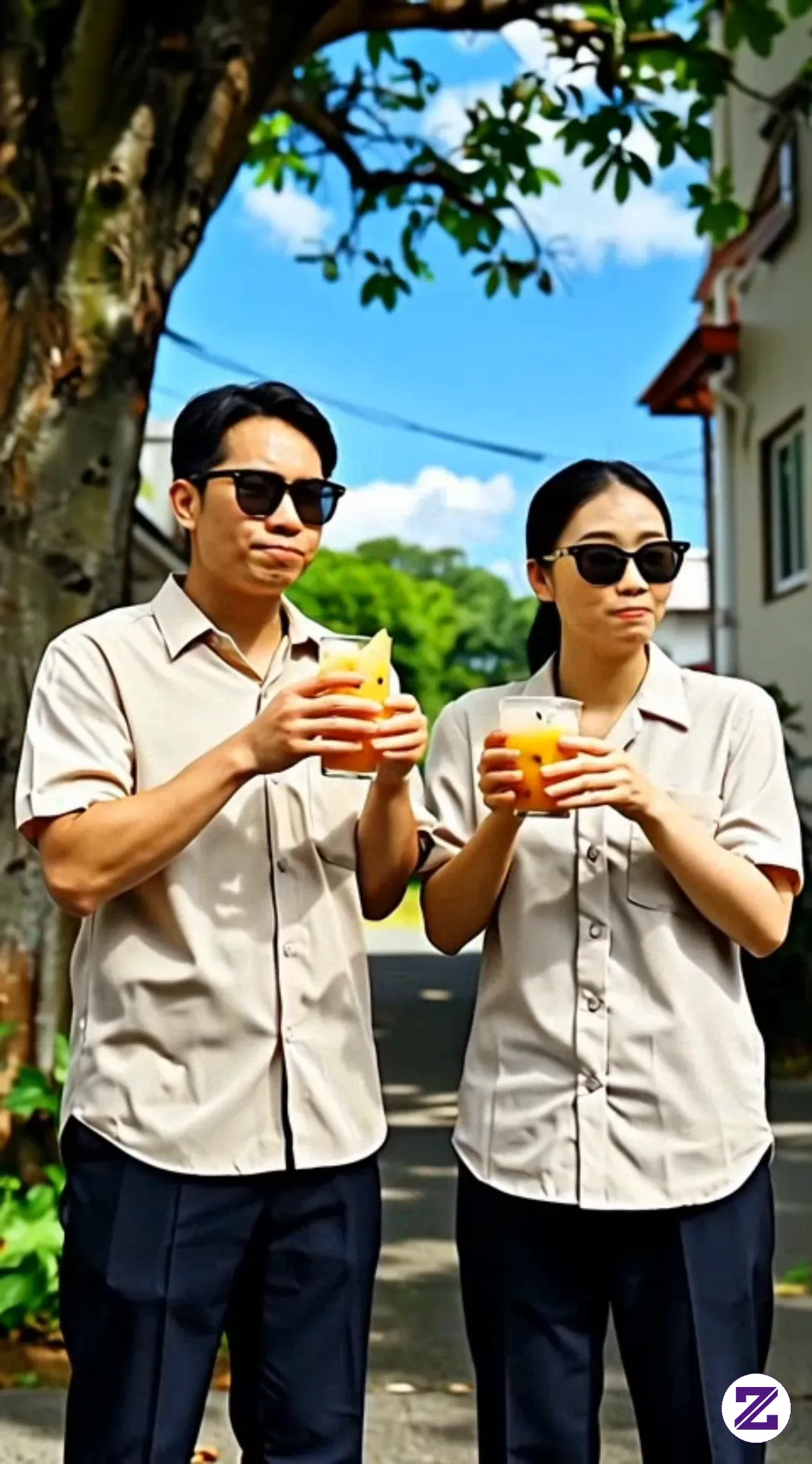 Cuaca Panas" Gini Minum Apa Yach🤔