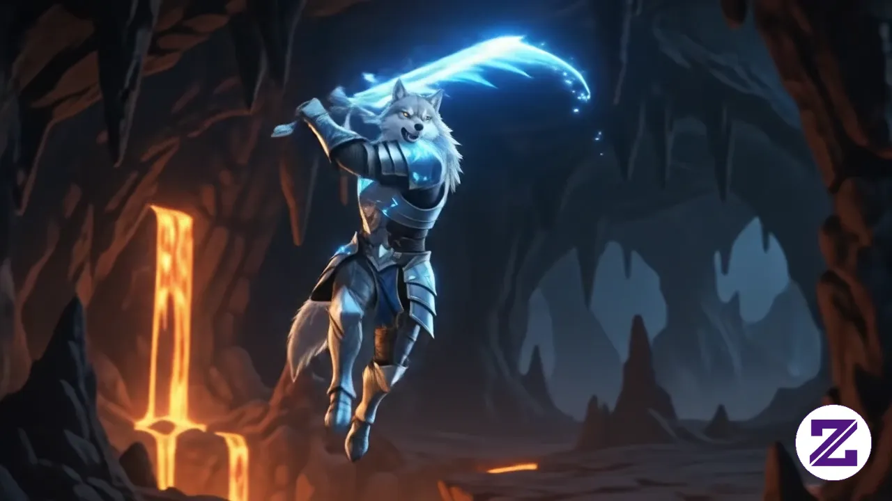 Pertarunan Epic Wolf Vs Dragon Fire
