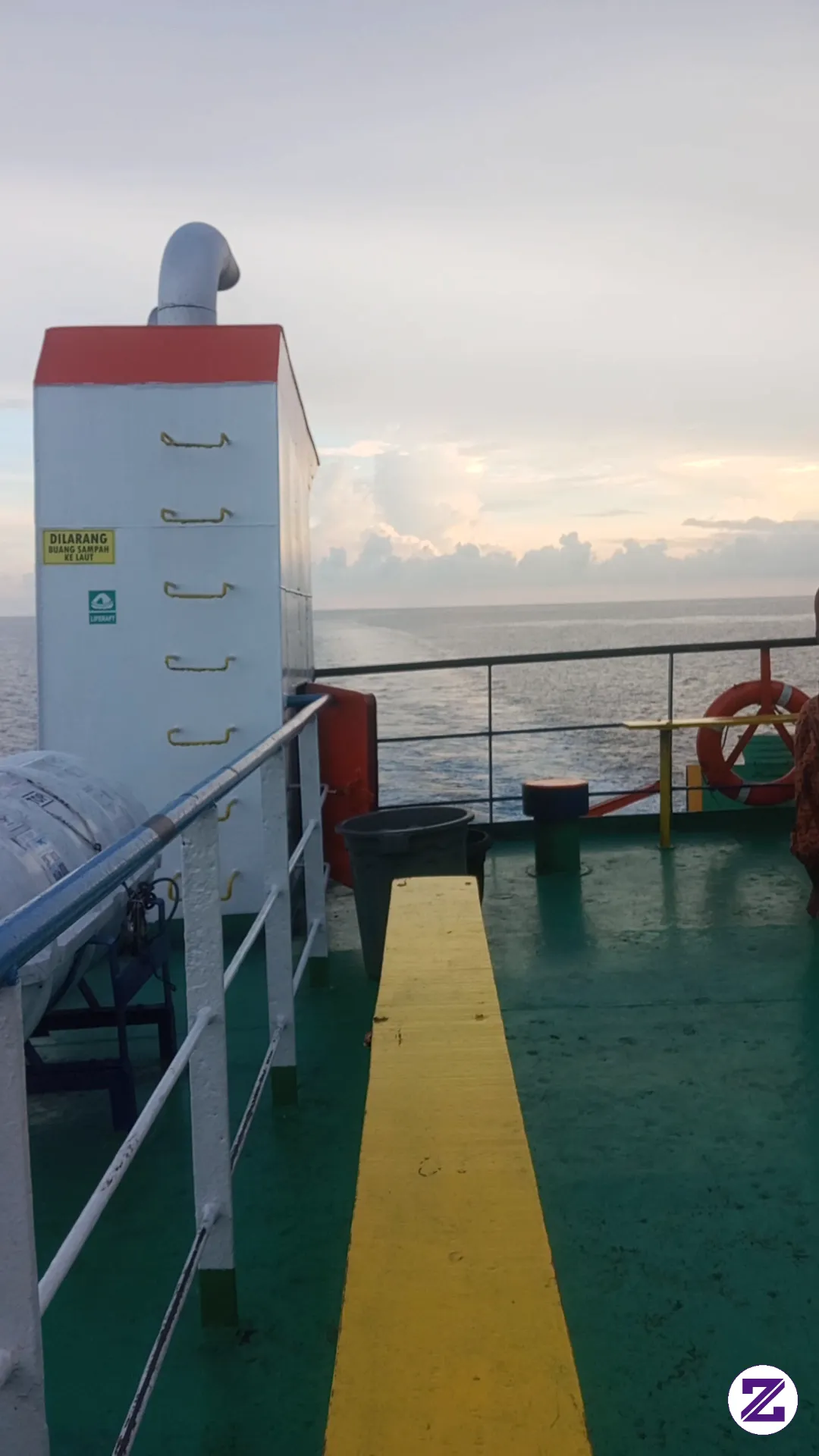 Sarapan Di Tengah Laut Judulnya🤗