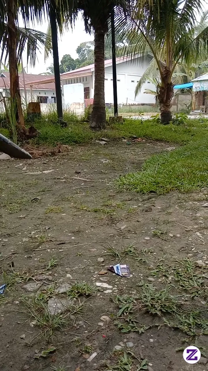 Suasana Sore Di Lingkungan Pedesaan