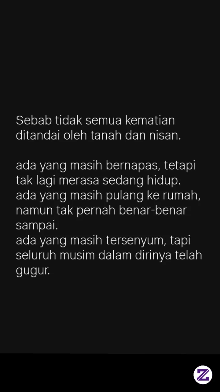 Semua Hal Yang Dilakukan Terasa Sia Sia